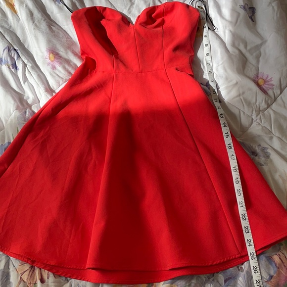 H&M Dresses & Skirts - Divided H&M strapless coral dress 4
